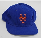 Gary Carter c. 1985-89 New York Mets Game Used Hat w/ Dave Miedema LOA