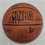 2004 NBA All-Stars Autographed Spalding Basketball w/ Kobe Bryant JSA LOA