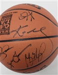 2004 NBA All-Stars Autographed Spalding Basketball w/ Kobe Bryant JSA LOA