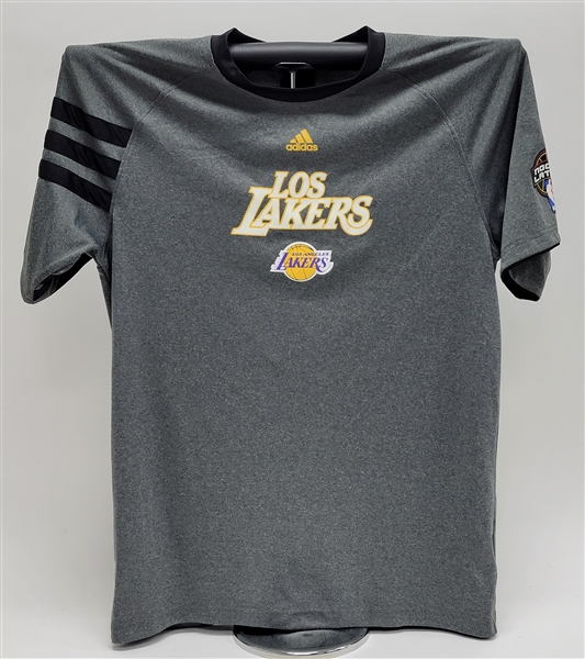 Steve Nash Los Angeles Lakers Game Used Warmup Shirt