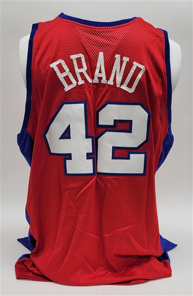 Elton Brand 2004-05 Los Angeles Clippers Game Used Jersey
