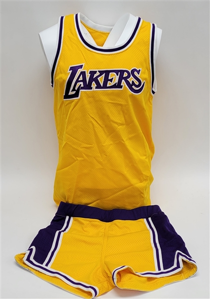 Los Angeles Lakers Vintage Tiernan Team Issued Jersey & Shorts