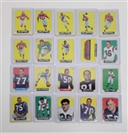 1964 Topps Football Partial Set w/ 81 Cards