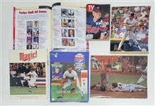 Lot of 6 - Minnesota Twins Autographed Magazines, Photo, & Calendar