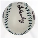 Charles M. Schulz (Creator of Peanuts, Snoopy, Charlie Brown) Autographed Baseball w/ PSA/DNA LOA