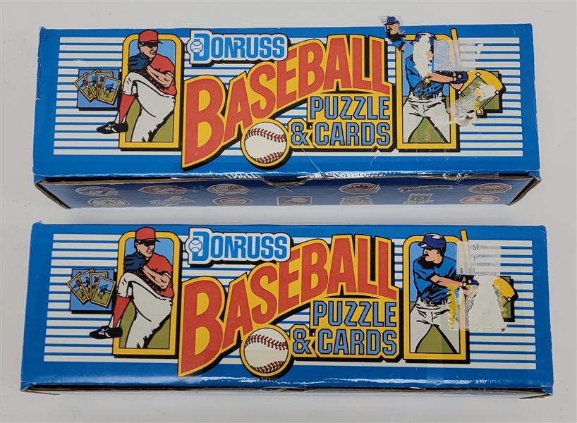Lot of (2) 1989 Donruss Baseball Complete Sets