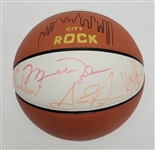 1995-96 Chicago Bulls NBA Champions Team Signed Basketball w/ Michael Jordan Beckett LOA