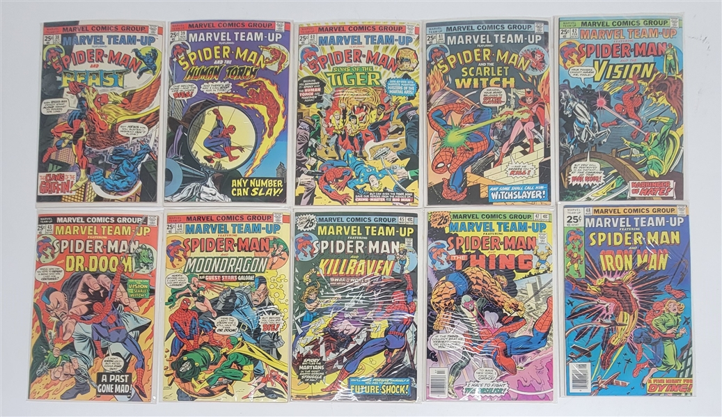 "Spider-Man" Vintage Comic Book Collection (58)