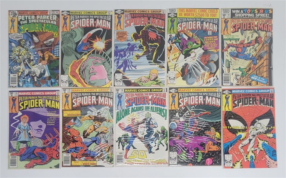 "Spider-Man" Vintage Comic Book Collection (18)