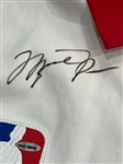 Michael Jordan RARE Autographed Upper Deck Chicago Bulls Rookie Warm Up Jacket UDA Authentication