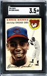Ernie Banks 1954 Topps #94 Rookie Card SGC 3.5