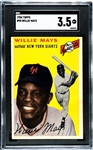 Willie Mays 1954 Topps #90 Card SGC 3.5