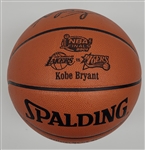 Kobe Bryant Autographed 2001 NBA Finals Basketball w/ PSA/DNA & Beckett LOA