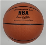 Kobe Bryant Autographed 2001 NBA Finals Basketball w/ PSA/DNA & Beckett LOA