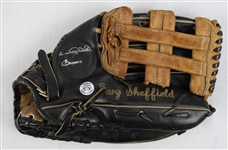 Gary Sheffield 1996 Florida Marlins Game Used & Autographed Fielders Glove w/Player Provenance & PSA/DNA John Taube & Dennis Esken LOA