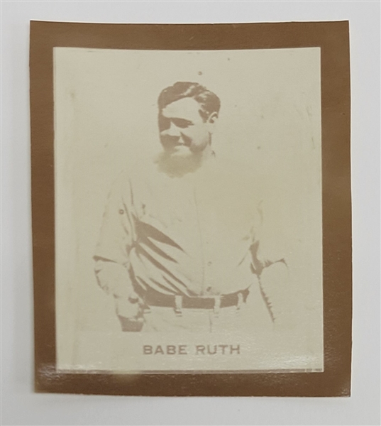Babe Ruth 1930 Ray-O-Print Baseball Card 