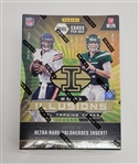 Lot of 10 Factory Sealed 2021 Panini Illusions Football Boxes & Packs