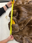 Vintage Saks Fifth Avenue 1980s Mink Coat w/ Matching Bloomingdale's Mink Hat & Belt