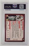 Emmitt Smith 1999 Bowman Gold #40 Card LE #29/99 PSA 8