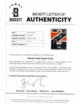 Michael Jordan Autographed Chicago Bulls Jersey UDA & Beckett LOA