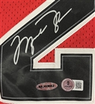 Michael Jordan Autographed Chicago Bulls Jersey UDA & Beckett LOA