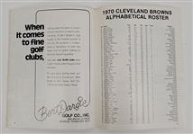 The Memphis Super Bowl 1970 Chiefs vs. Browns Program