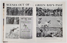 Green Bay Packers vs. Chicago Bears 1957 Program