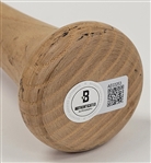 Kirby Puckett Game Issued, Autographed & Extensively Inscribed To Bart Starr Louisville Slugger Bat w/ Beckett LOA