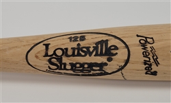 Kirby Puckett Game Issued, Autographed & Extensively Inscribed To Bart Starr Louisville Slugger Bat w/ Beckett LOA