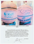 Michael Jordan & Kobe Bryant Dual Signed 2010-11 Game Used Basketball UDA & PSA/DNA LOA