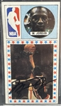 Michael Jordan RARE Autographed 1986-87 J. Merchante Basketball League Championship Spanish Stickers #123 Rookie Card UDA BGS 3 w/10 Auto