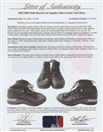 Kobe Bryant 2002 Game Used & Photo Matched Shoes Worn November 27th, 2002 w/ Sports Investors Authentication