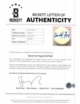 Gerald Ford Autographed Golf Ball w/ Beckett LOA