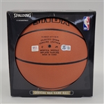 Kobe Bryant Autographed 2001 NBA Finals Basketball PSA/DNA & Beckett LOA