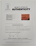 Kobe Bryant Autographed 2001 NBA Finals Basketball PSA/DNA & Beckett LOA