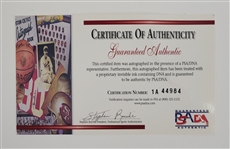 Kobe Bryant Autographed 2001 NBA Finals Basketball PSA/DNA & Beckett LOA