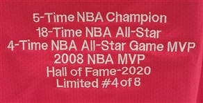 Kobe Bryant Autographed 2003 NBA All-Star Mitchell & Ness Stat Jersey LE #4/8 PSA/DNA & Beckett LOA