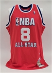 Kobe Bryant Autographed 2003 NBA All-Star Mitchell & Ness Stat Jersey LE #4/8 PSA/DNA & Beckett LOA