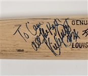 Kirby Puckett c. 1988-89 Minnesota Twins Game Used & Autographed Bat w/ Beckett LOA & PSA/DNA GU 9.5