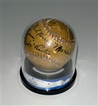 Babe Ruth c. 1925-27 Autographed & Game Used OAL Ban Johnson Baseball w/ JSA LOA & Beckett LOA Grade 9