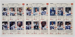 1993 McDonald's Collector Callas Cowboys Card Set (1-3) w/ 5 Hall of Famers