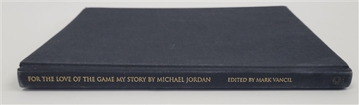 Michael Jordan Autographed For The Love Of The Game Book w/ Beckett LOA