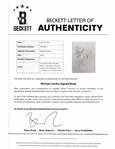Michael Jordan Autographed For The Love Of The Game Book w/ Beckett LOA