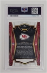 Clyde Edwards-Helaire 2020 Panini Select #154 Rookie Card PSA 8