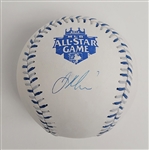 Joe Mauer Autographed 2012 All-Star Game Baseball + Sports Illustrated Magazine Steiner