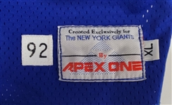 Lawrence Taylor 1992 New York Giants Game Used Jersey w/ Dave Miedema LOA