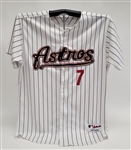 Craig Biggio 2002 Houston Astros Game Used Jersey w/ Dave Miedema LOA