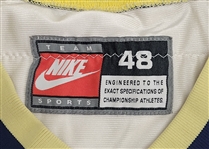 Tom Brady 1998 Michigan Wolverines Game Used Jersey w/ Dave Miedema LOA