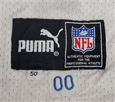 Peyton Manning 2000 Indianapolis Colts Game Issued Jersey w/ Dave Miedema LOA
