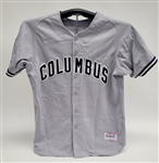Derek Jeter 1994 Columbus Clippers Game Used Jersey w/ Dave Miedema LOA